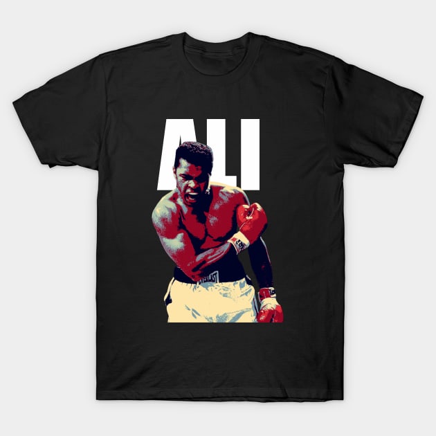 Muhammad Ali Super Cool 9 T-Shirt by ahmadzakiramadhan